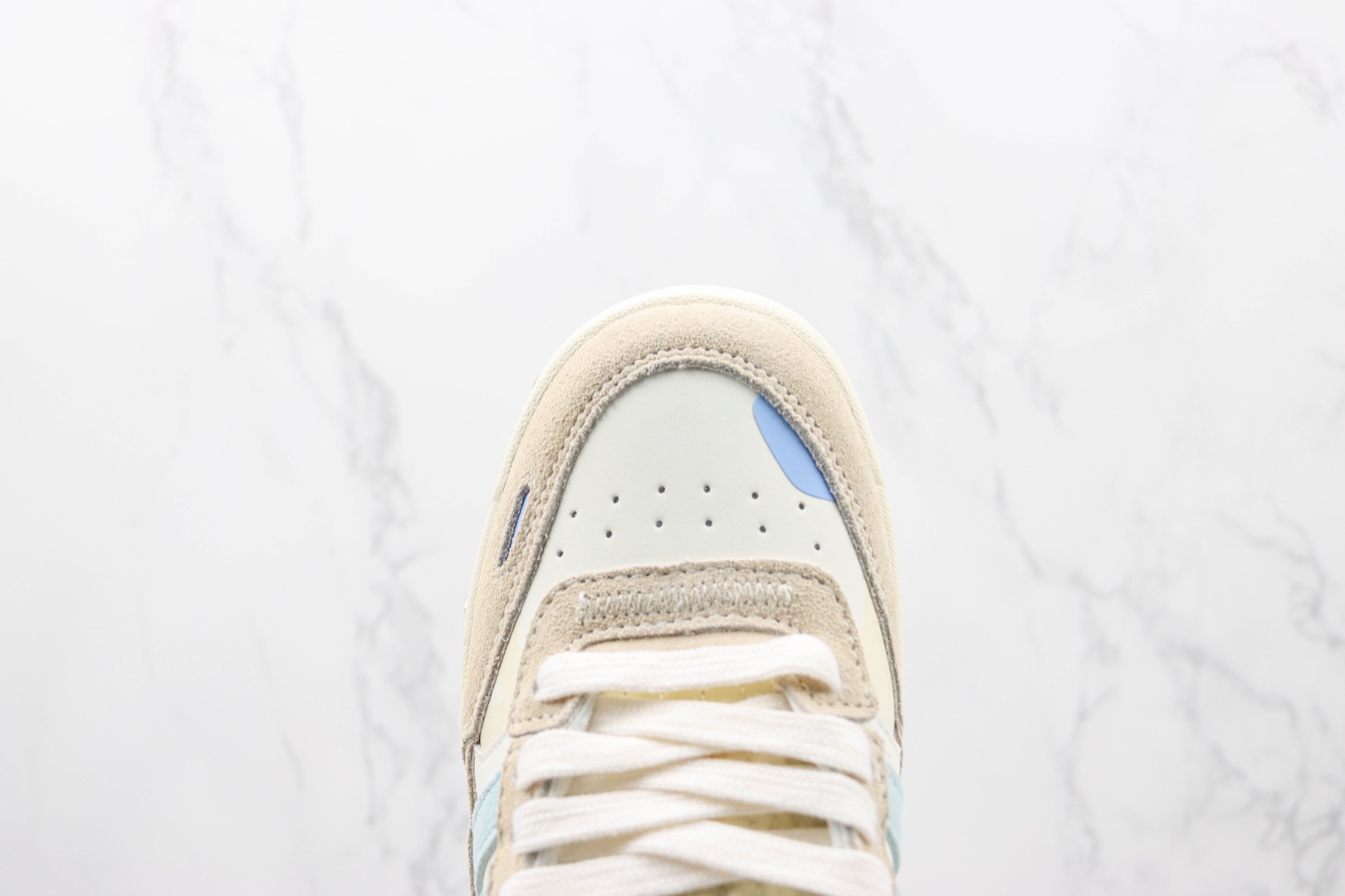 阿迪达斯Adidas Originals Post UP纯原版本三叶草中帮薄荷蓝翻毛皮板鞋 莆田阿迪达斯板鞋货源 货号：GV9330
